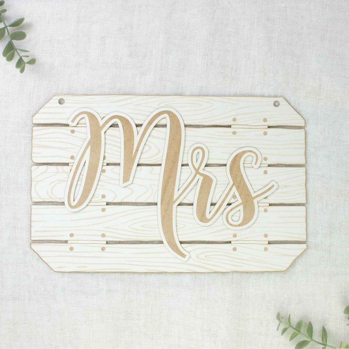 Dekoracja nature lovers - mrs, 19 x 29 cm