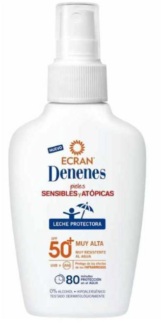 Spray przeciwsłoneczny Denenes Solar Protective Milk Spray SPF50+ Sensitive Skin 100 ml (8411135488694)