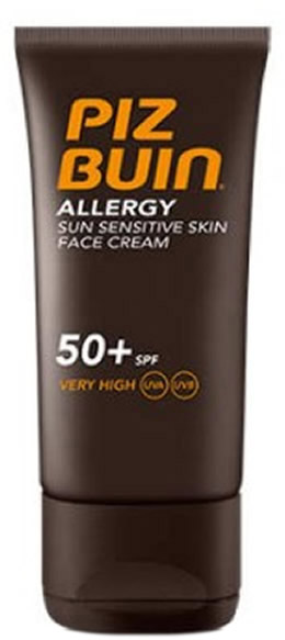 Krem przeciwsłoneczny Piz Buin Allergy Sun Sensitive Skin Face Cream SPF50 50 ml (3574661117621)