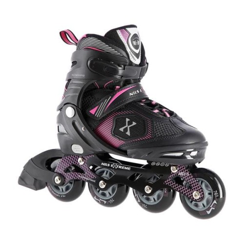 ROLKI NILS EXTREME NA9080 CZARNO/FIOLETOWE ROZM. L (39-42) OUTLET