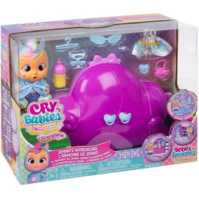 TM Toys Cry Babies Garderoba lalki Jenna IMC082793