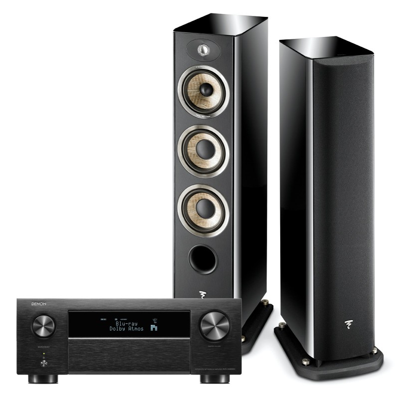 Zestaw stereo: Denon AVC-X4800H + Focal Aria 926 HGL