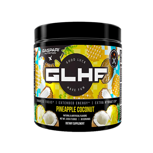 GASPARI NUTRITION GLHF Gamer Energy - 222g - Pineapple Coconut
