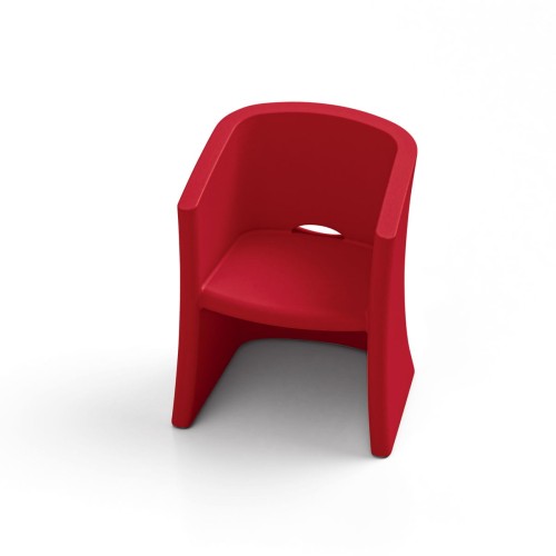 Fotel Breeze czerwony - Lyxo Design