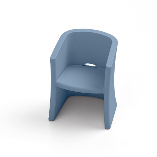 Fotel Breeze jasnoniebieski - Lyxo Design