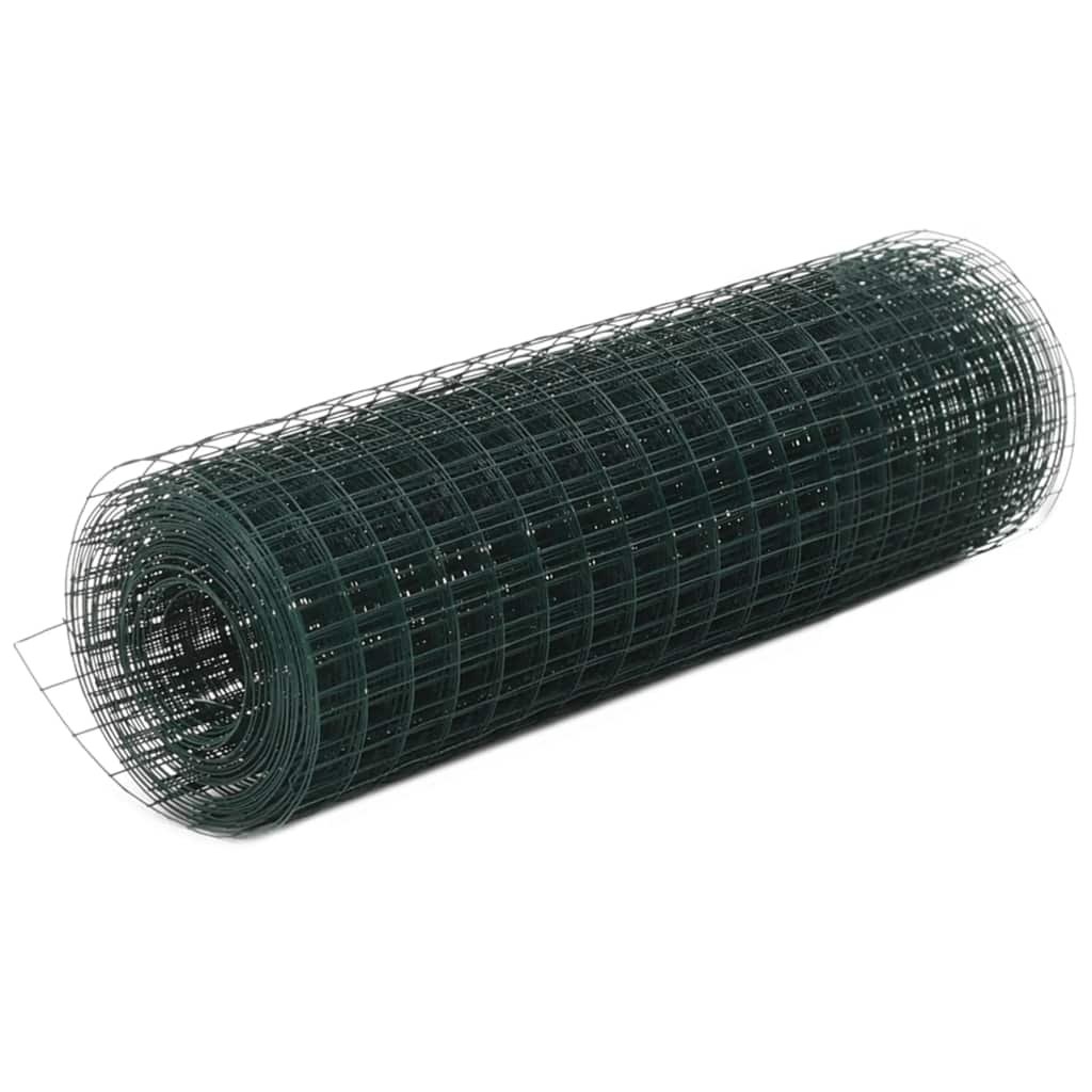 Siatka stalowa powlekana Pvc 10 x 05 m