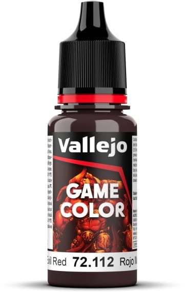 Vallejo 72112 Evil Red Game Color Farba