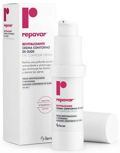 Krem do skóry wokół oczu Repavar Revitalizante Active Eye Contour 15 ml (8470001599575)