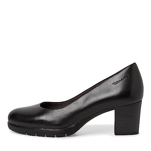 Tamaris Comfort Damskie 8-82400-41 wygodne wygodne buty do wielokrotnego użytku klasyczne buty biznesowe czółenka, czarny, 37 EU Weit
