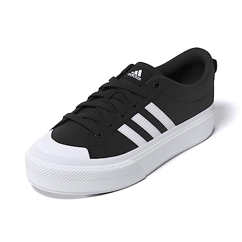 adidas Damskie trampki Bravada Platforma, FTWR białe/Spark/Team Royal Blue, 43 EU, Ftwr White Spark Team Royal Blue, 44 EU