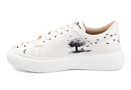 Damskie trampki Mumka Paisaje de Amor, wielokolorowe, 40 EU, Kolor: wielokolorow, 40 EU