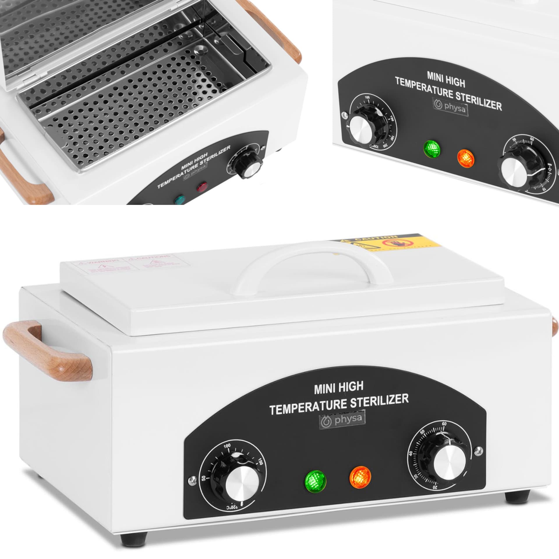 physa Sterylizator gorącym powietrzem - 2 l - timer - 0-220°C PHY-DHS-4