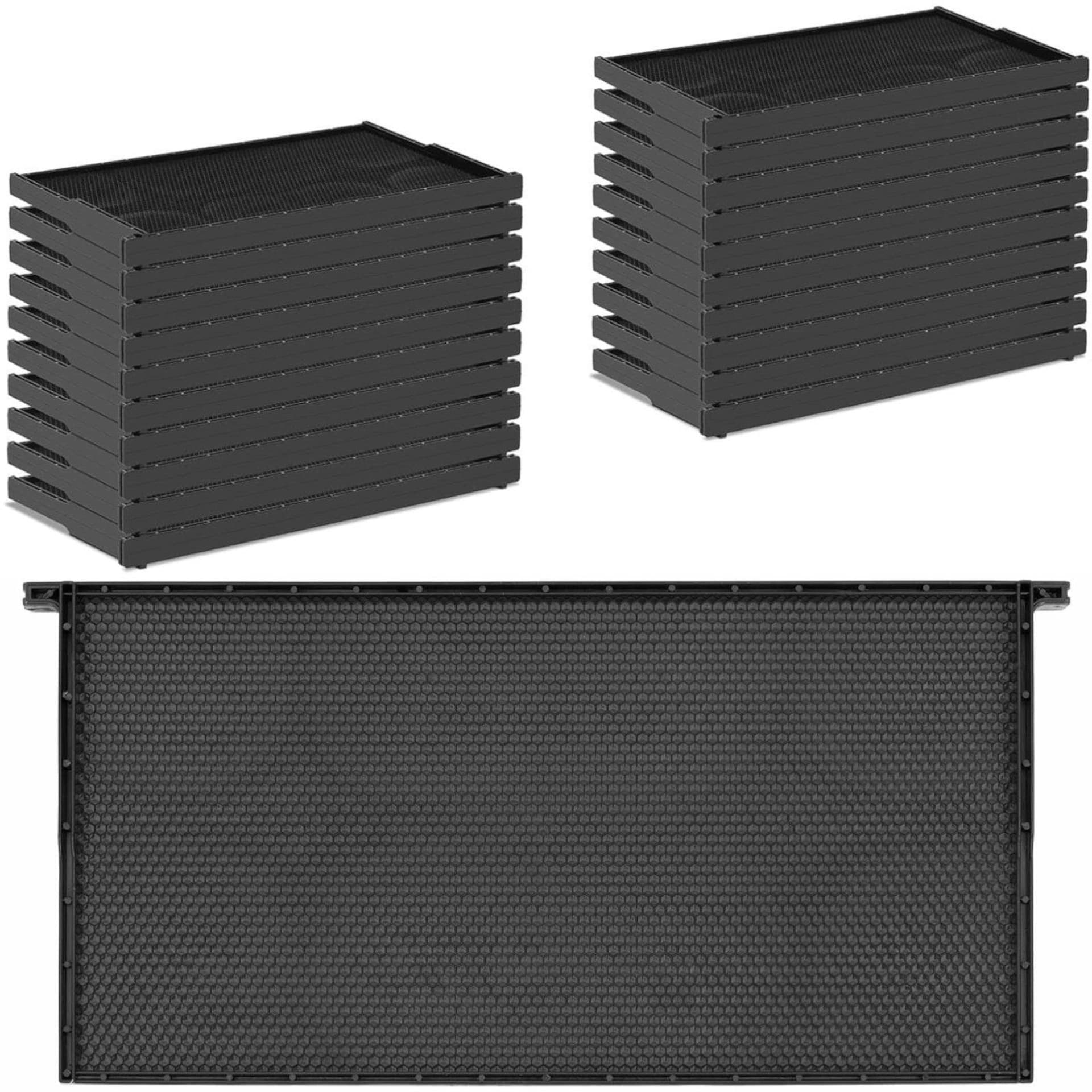 Wiesenfield Węzy z ramkami - 20 sztuk - plastik - 483 x 232 mm WIE-BE-28