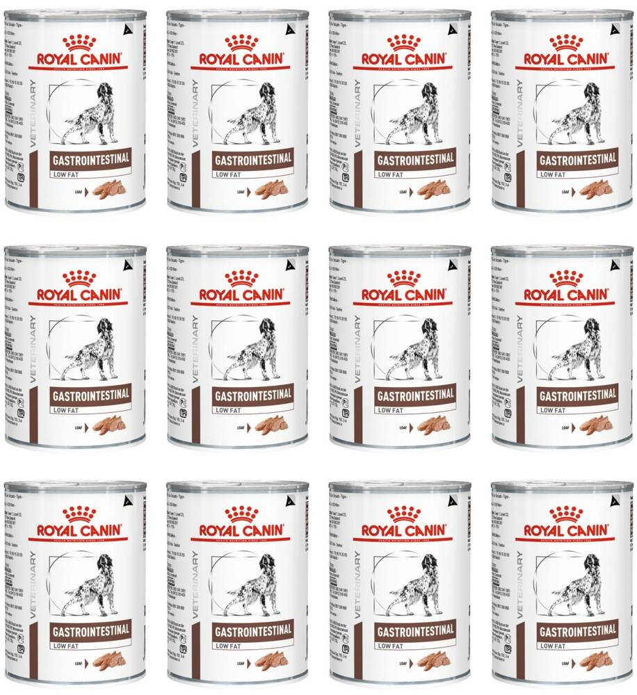 ROYAL CANIN Gastro Intestinal Low Fat LF22 12x420g puszka