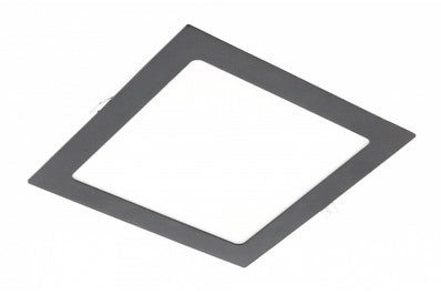 Oprawa podtynkowa downlight MATIS PLUS kwadratowa, 19W, 1520Lm, 4000K, czarna aluminiowa rama