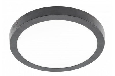 Oprawa natynkowa downlight ORIS PLUS okrągła, 24W, 2000Lm, 4000K, czarna aluminiowa rama