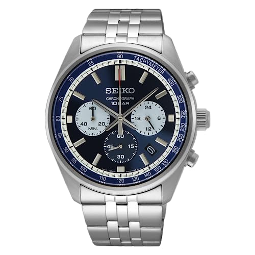 Seiko Sukienka Watch SSB427P1, NIEBIESKI, Nowoczesny