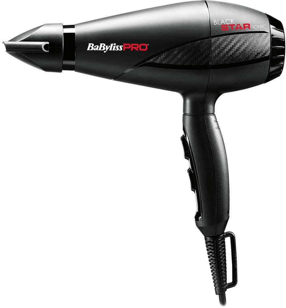 BaByliss Pro Black Star Ionic BAB6250IE Suszarka do włosów z jonizacją 2200W