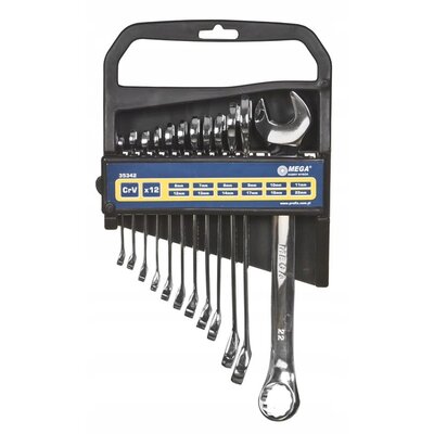 Profix Klucze oczkowo-płaskie zestaw 6-22mm