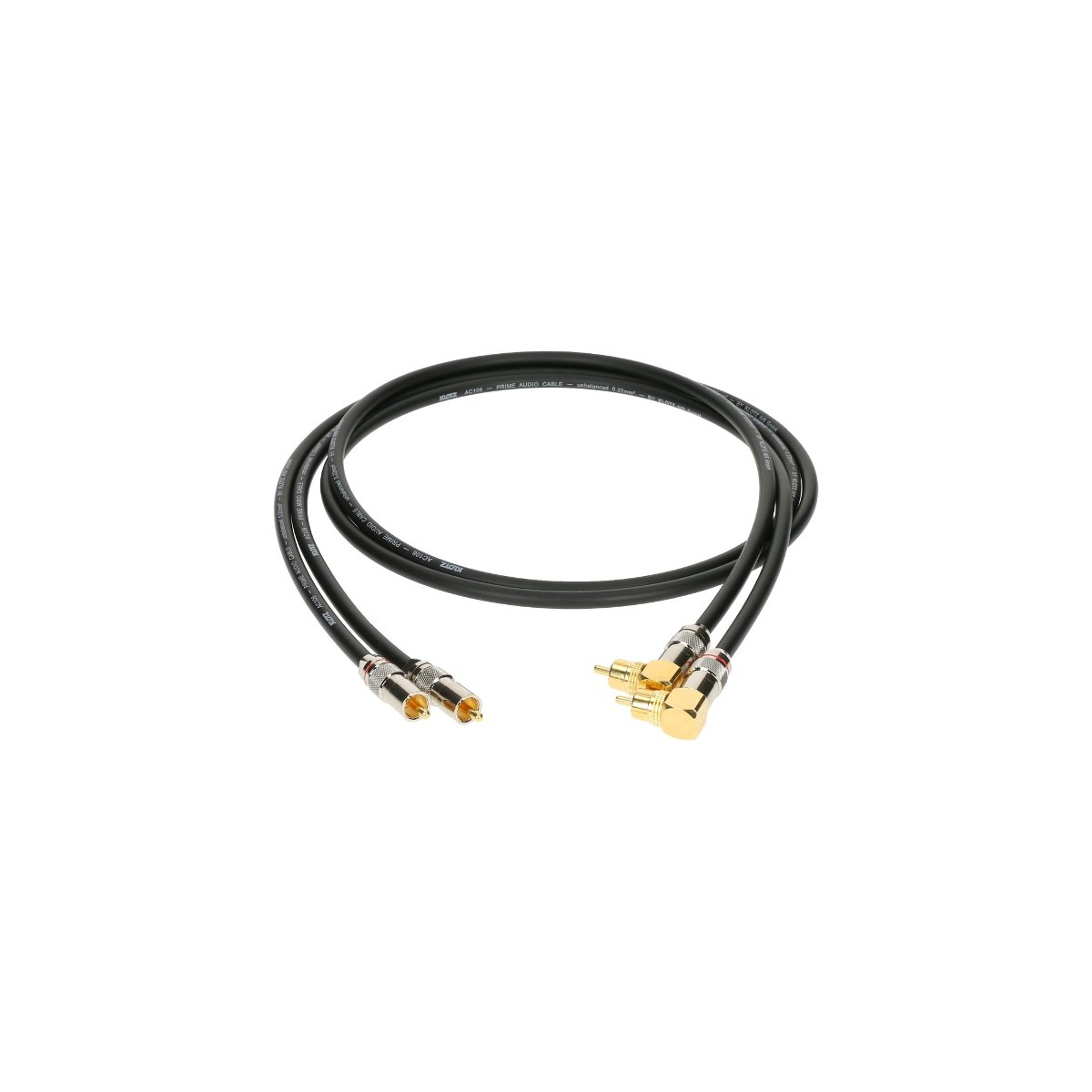 Klotz ALPA006 kabel RCA pozlacane styki