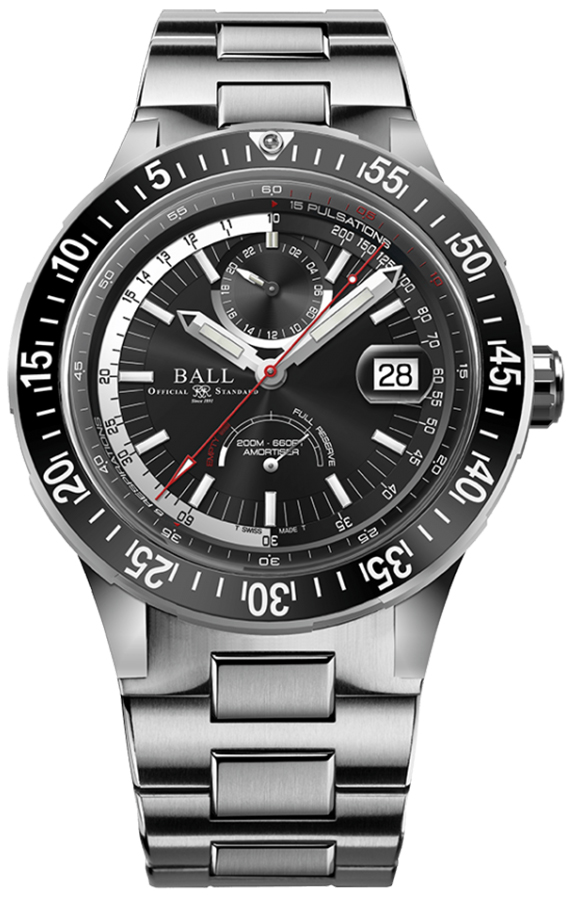 Zegarek Ball GM3180B-S2-BK Roadmaster First Responder With Rotor-LOCK (41mm)