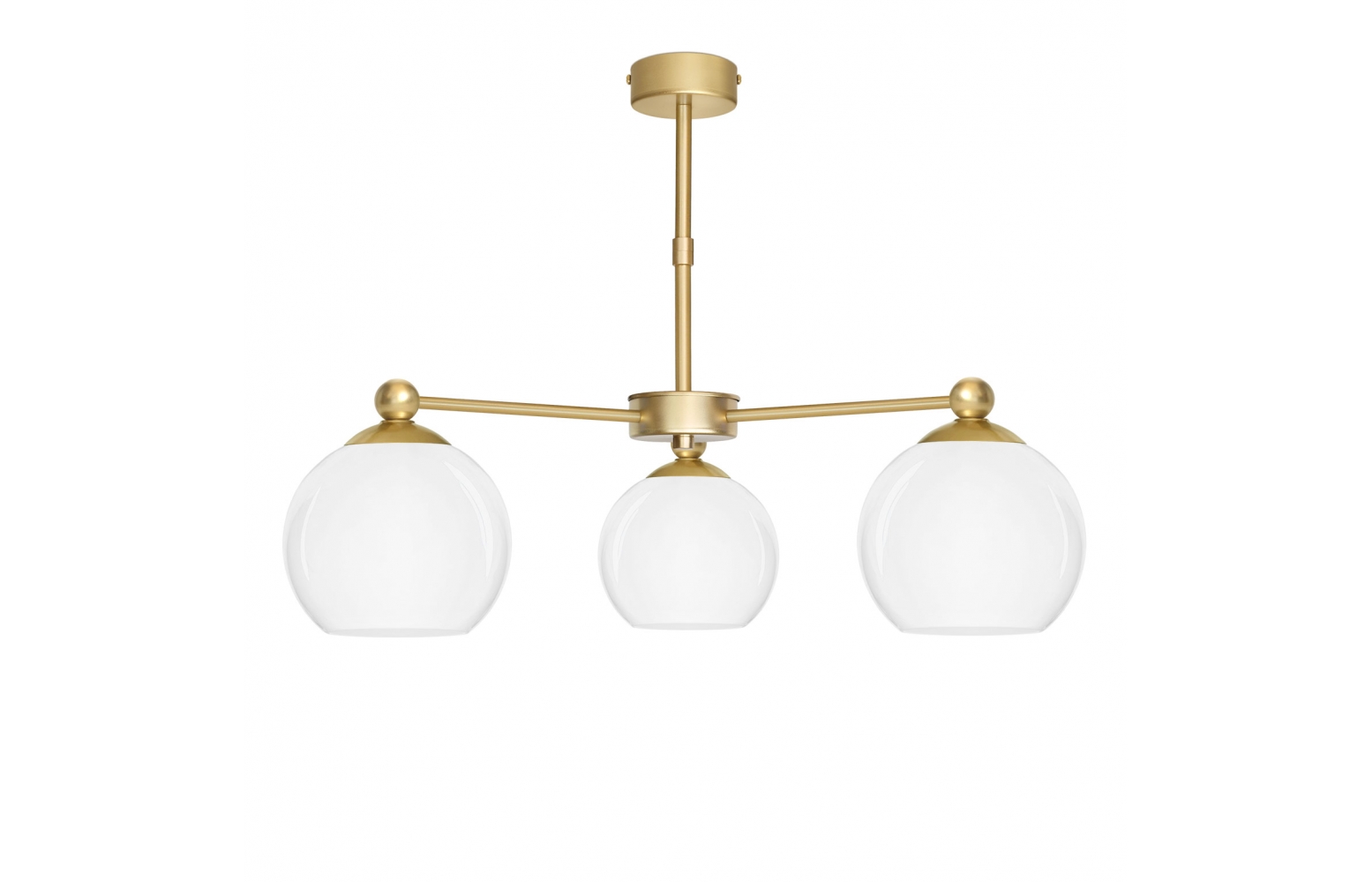 Złoty żyrandol do pokoju KL-S3