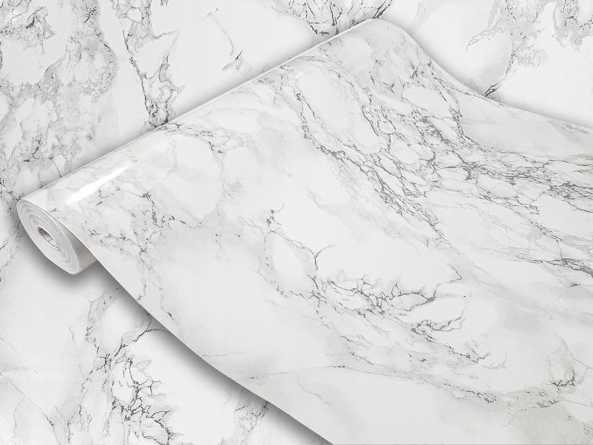 Okleina Meblowa Samoprzylepna Marmur Szary Na Regał Meble Drzwi 90x990