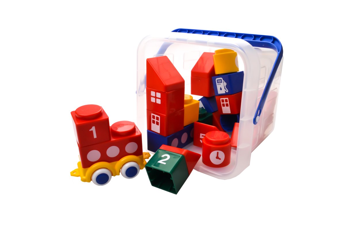 Mini Chubbies Klocki pojazdy