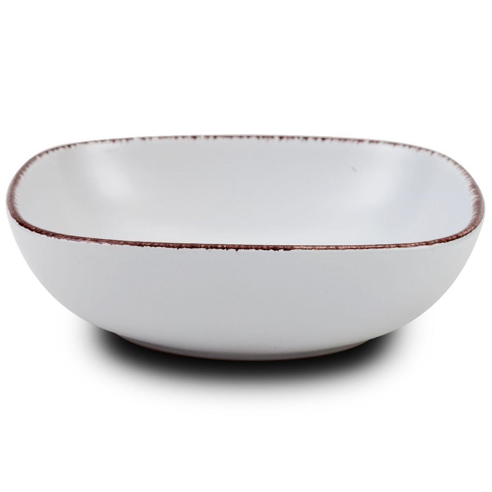 NAVA Miska miseczka ceramiczna WHITE SUGAR na płatki sałatki surówki budyń zupę 16,5 cm 600 ml 10-099-234