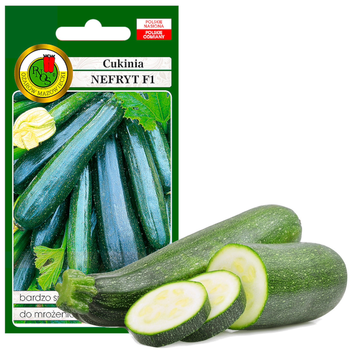 Cukinia Nefryt Do Mrożenia Nasiona Bez Gmo