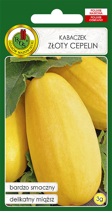 Dynia Kabaczek Złoty Cepelin Nasiona Bez Gmo