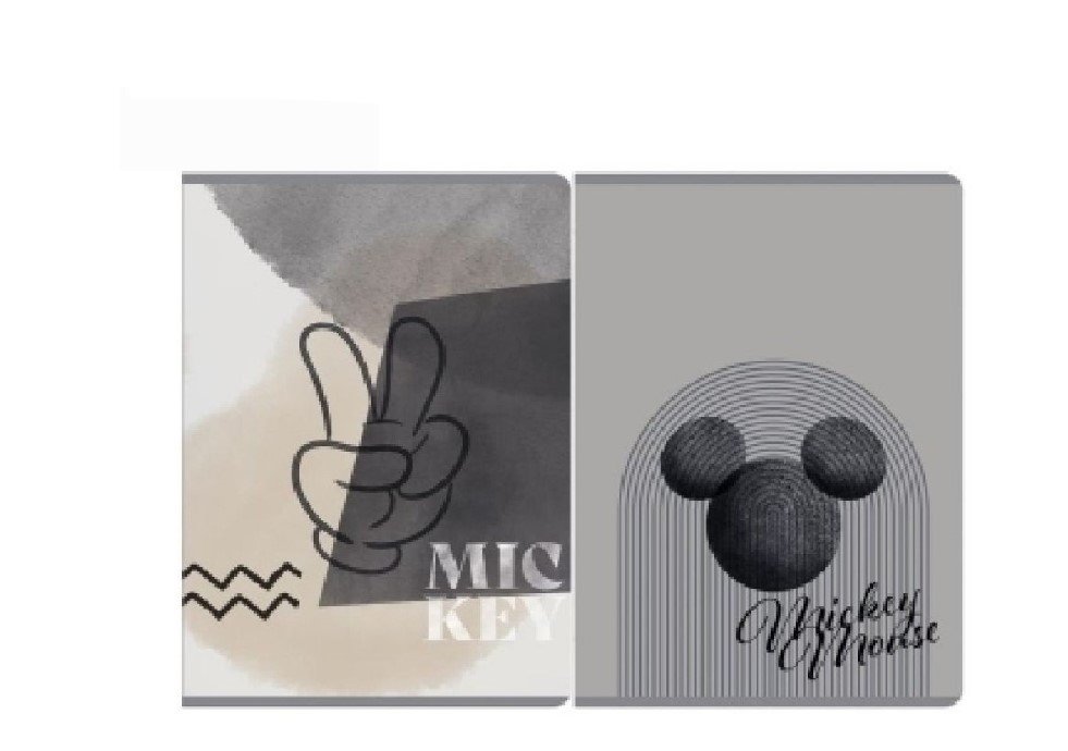 Zeszyt A5/80 kartek Kratka Mickey Mix kolorów