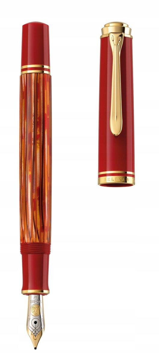 Pelikan pióro wieczne F Souverän M600 Tortoiseshell-Red