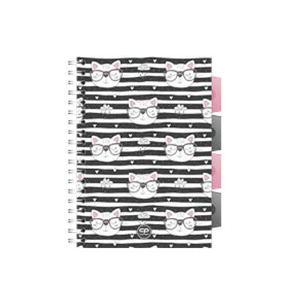 PATIO, Kołozeszyt A5 100K Kratka Pp Coolpack Catnip