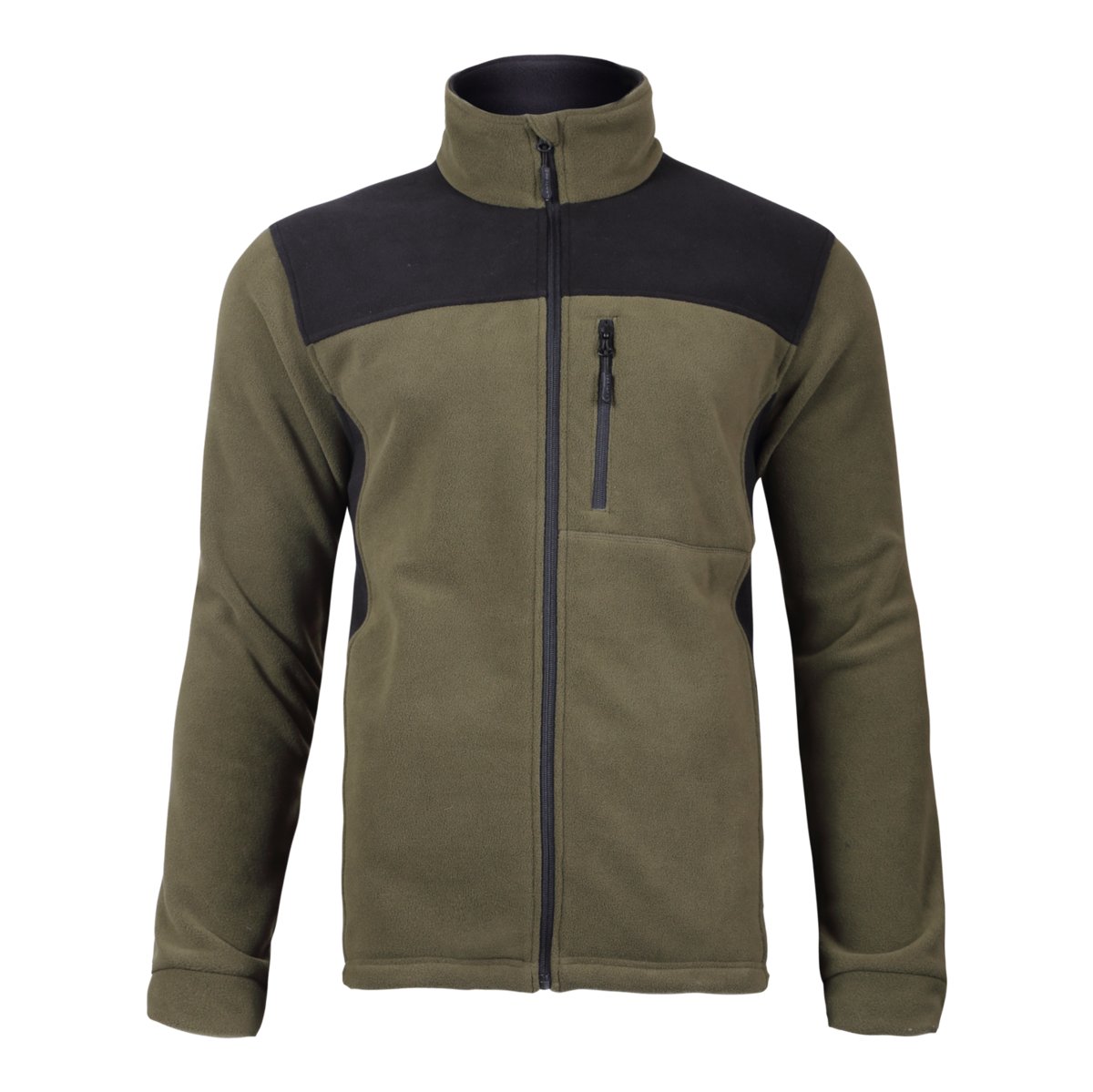 LAHTI PRO Polar bluza Khaki-czarna rozmiar XL L4011604 LPL4011604