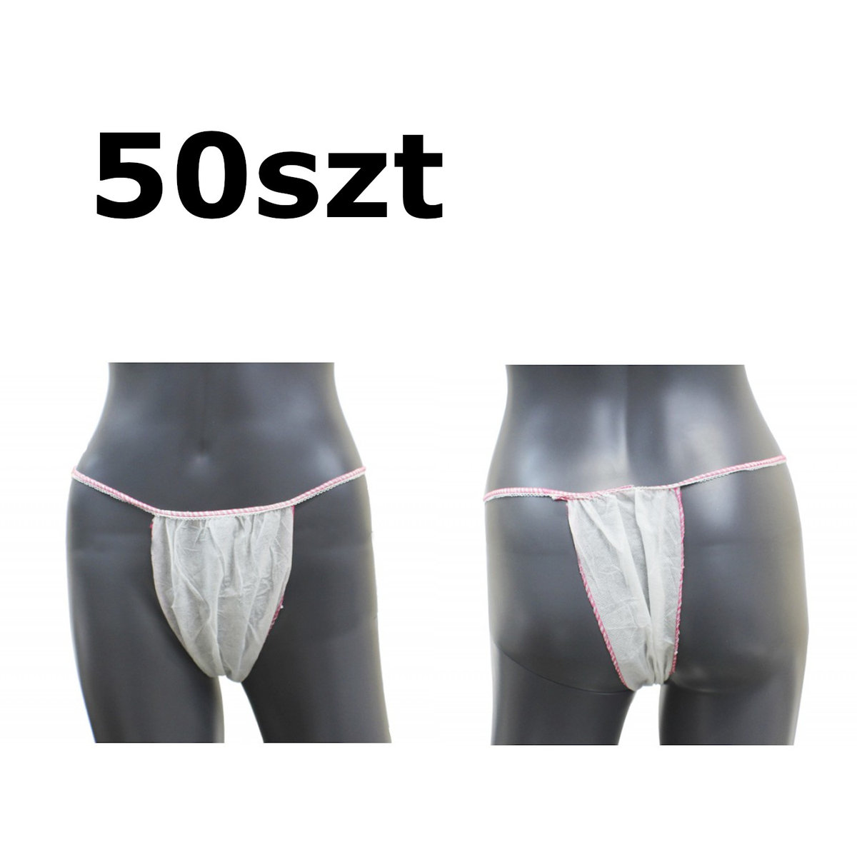ACTIVESHOP QUICKEPIL STRINGI JEDNORAZOWE TANGA 100 SZT AS_116450