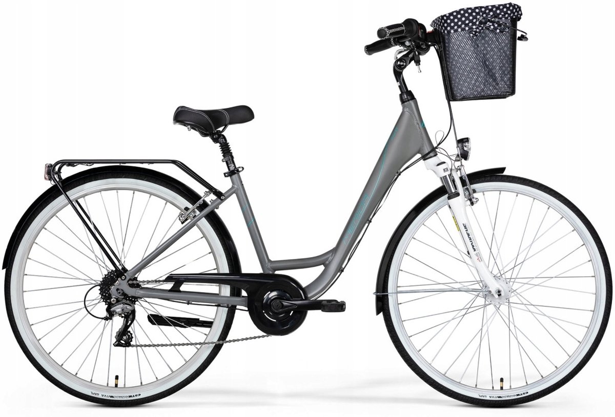 Merida, Cityway 828, szary, 2023, damski