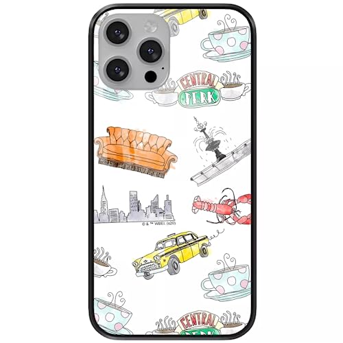 ERT GROUP etui na telefon Apple Iphone 13, case oryginalny i oficjalnie licencjonowany przez Friends, wzór Friends 011, wykonany z hartowanego szkła, etui ochronne