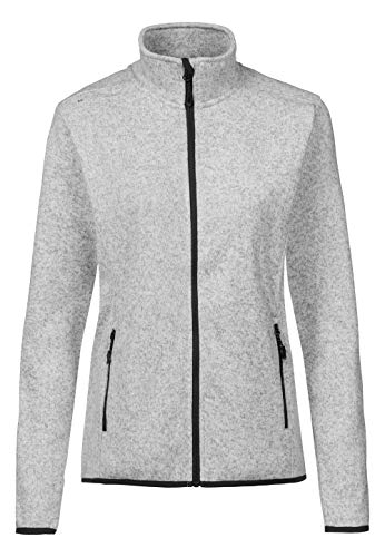 Whistler Damska kurtka polarowa Maleo W o sportowym wyglądzie dzianiny wełnianej 1004 Pearl Grey, 40