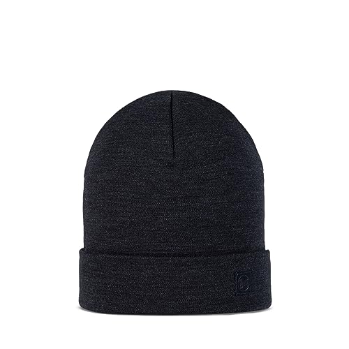 Buff Czapka z merynosów Heavyweight Solid Indigo, uniseks, rozmiar uniwersalny