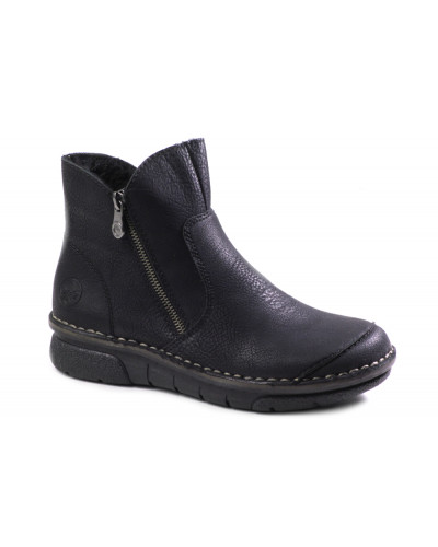 BOTKI RIEKER - 73357-00 BLACK - Rieker
