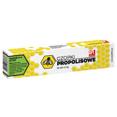 Czopki Propolisowe Pasożyty STOP 12szt X 2g