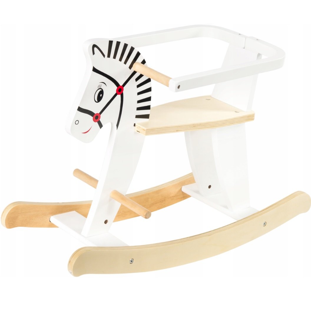 Dodo Toys Drewniany konik na biegunach z barierkami K11 KON K11