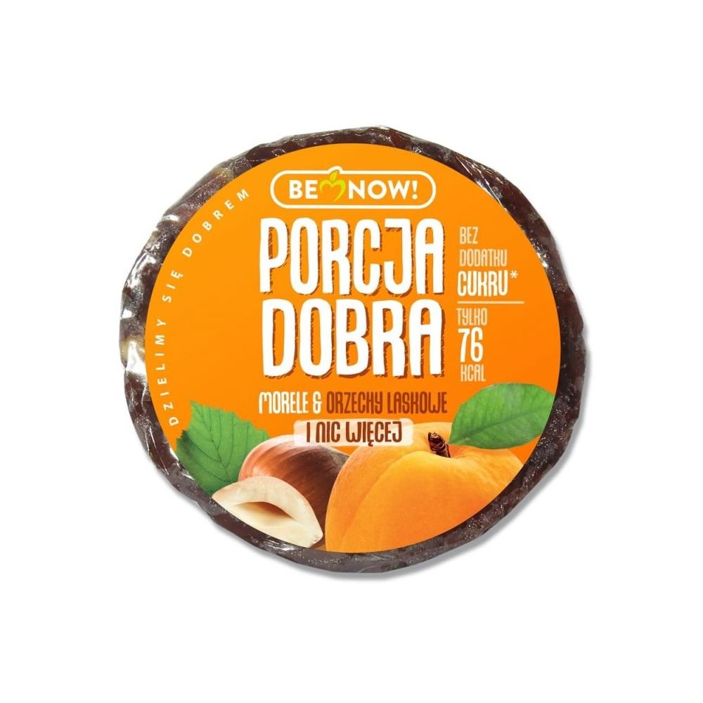 Porcja Dobra Porcja Dobra Krążek morelowo - orzechowy - 25 g PD-004