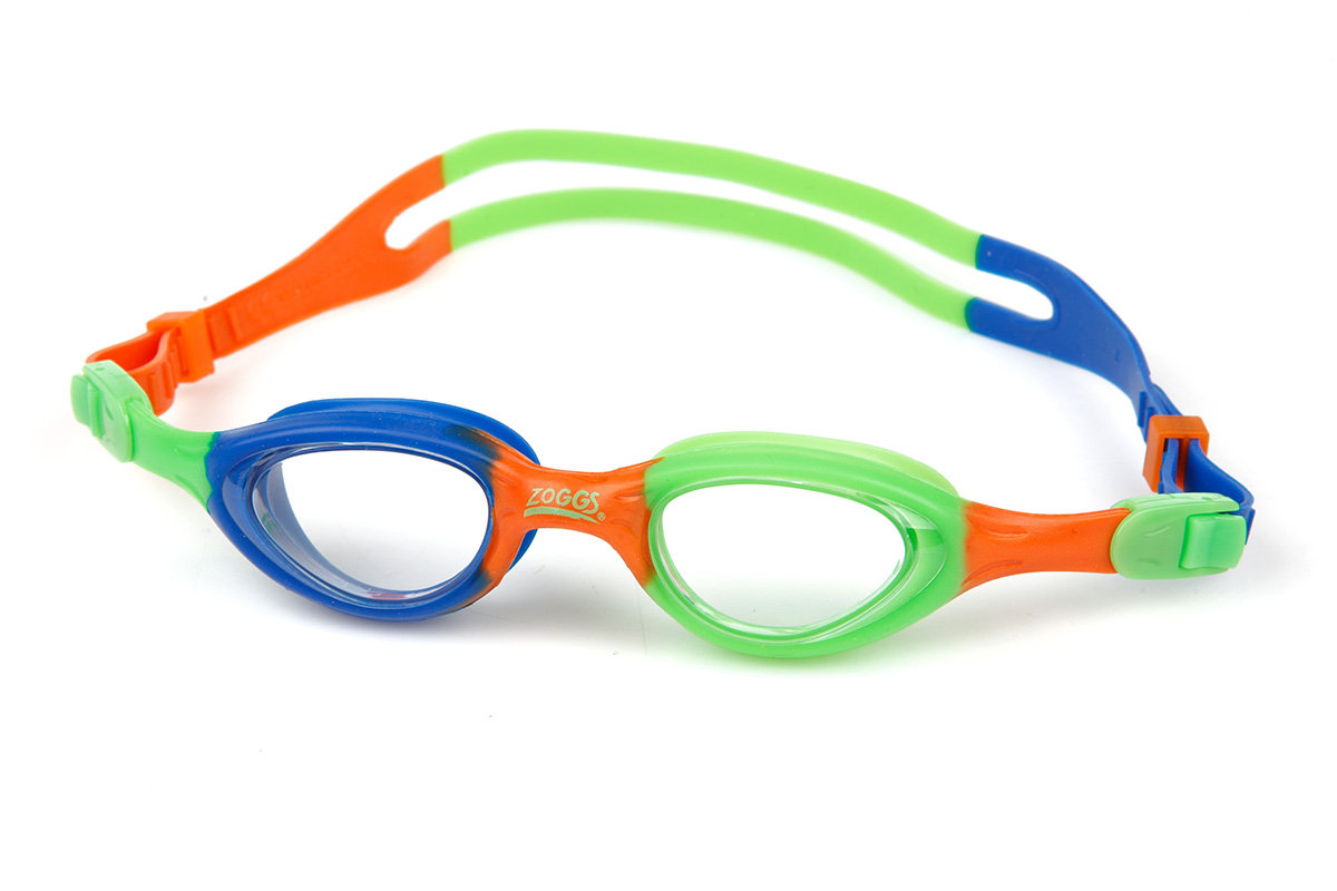 Okulary Okularki Do Pływania Dziecięce Do 6 Lat Little Super Seal Różowo-Zielony Zoggs