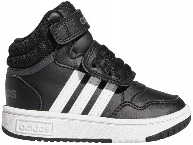 BUTY dziecięce ADIDAS HOOPS MID GW0408 czarne 25,5