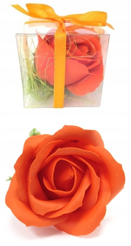 Kwiat Mydlany W Pudełku Podziękowania Upominek