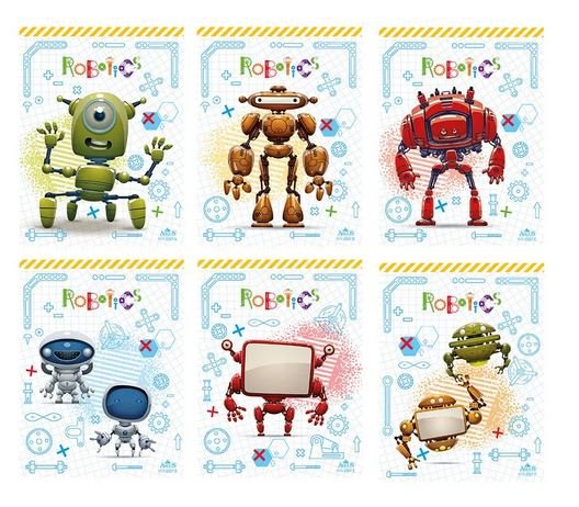 NOTES 9X12CM ROBOTICS ARGUS