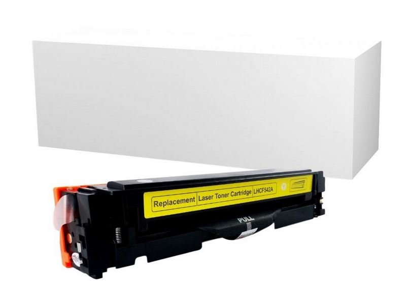 Toner Green Premium Hp CF542X Canon CRG054Y yellow