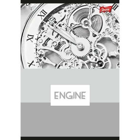 ZESZYT A5 60K KRATA LAMINOWANY ENGINE